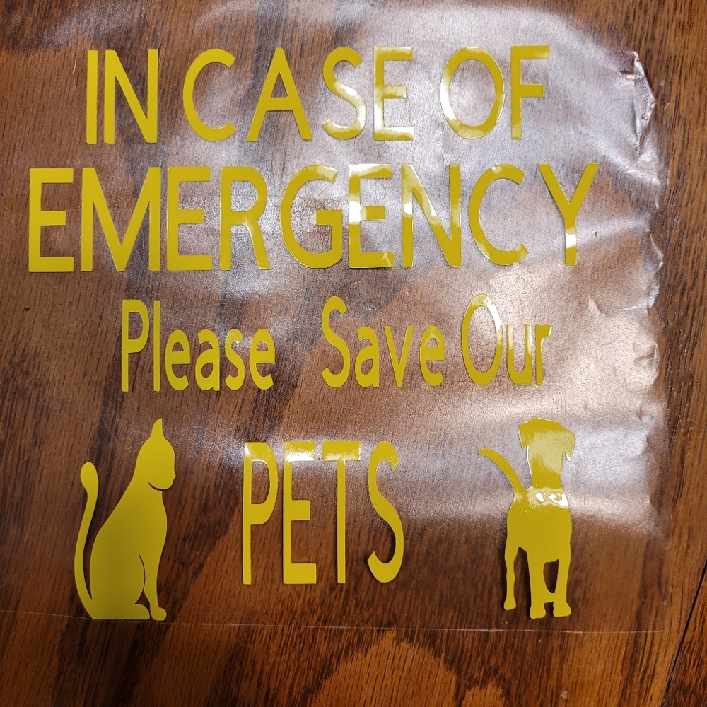 Vinyl decal